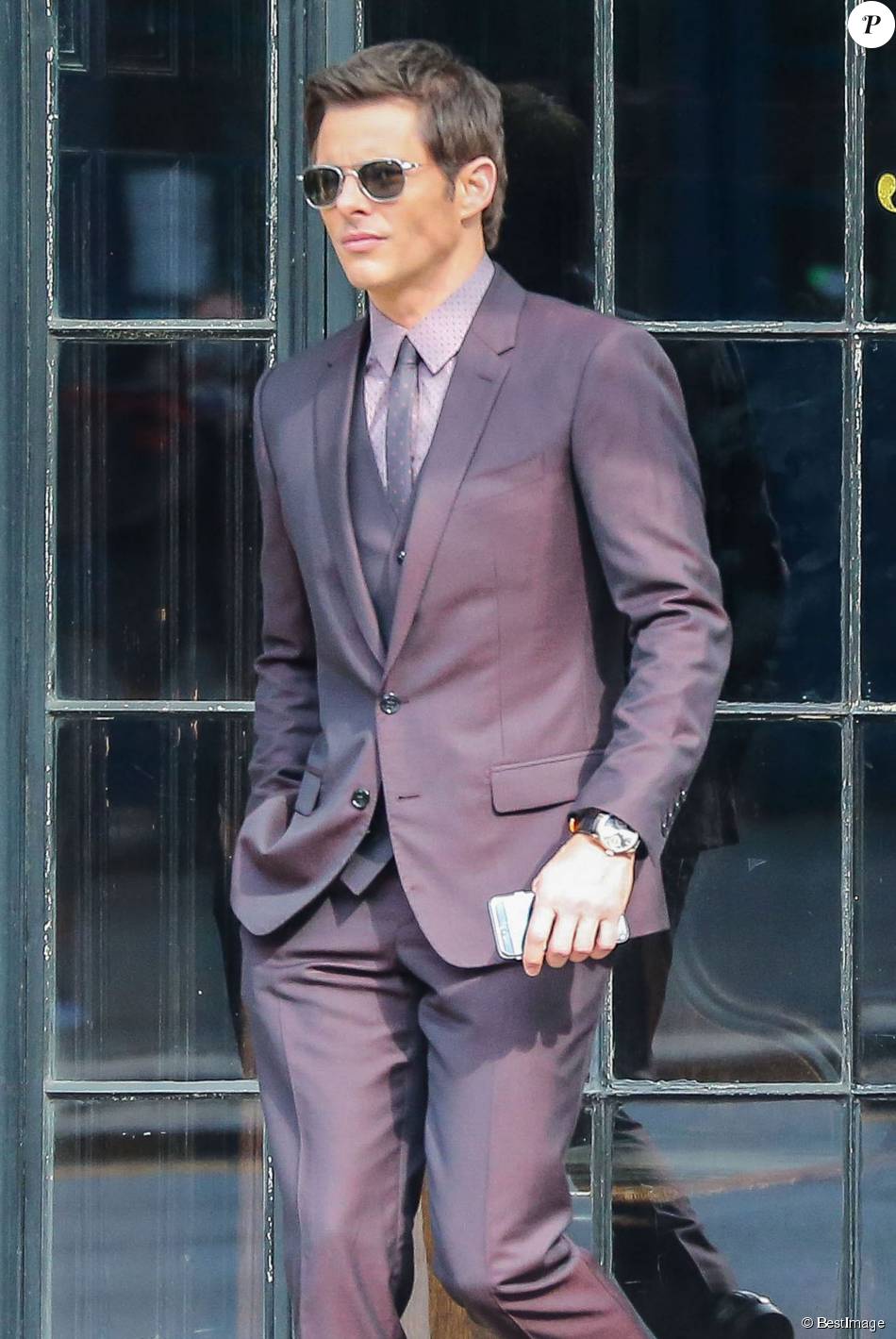 The Lady Of Heaven Sortie France James Marsden - People à la sortie du Bowery Hotel à New York, le 5 mai