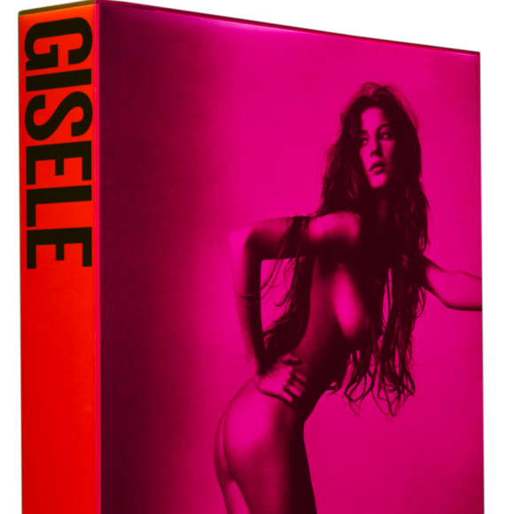 Couverture du livre "Gisele" de Gisele Bündchen. Photo par Irving Penn.