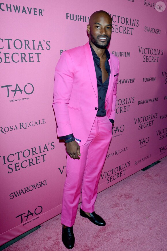 Tyson Beckford arrive à l'afterparty du défilé Victoria's Secret à New York, le 10 novembre 2015