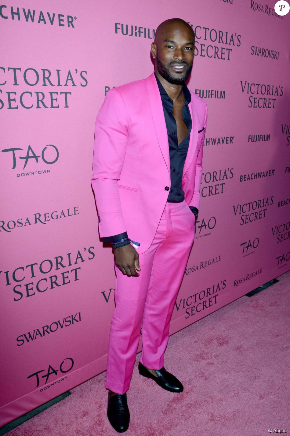 Tyson Beckford Arrive à Lafterparty Du Défilé Victorias Secret à New York Le 10 Novembre 2015 