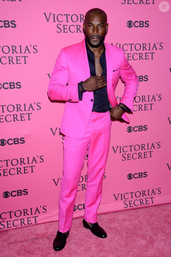 Tyson Beckford arrive au défilé Victoria's Secret sur Lexington Avenue Armory à New York, le 10 novembre 2015