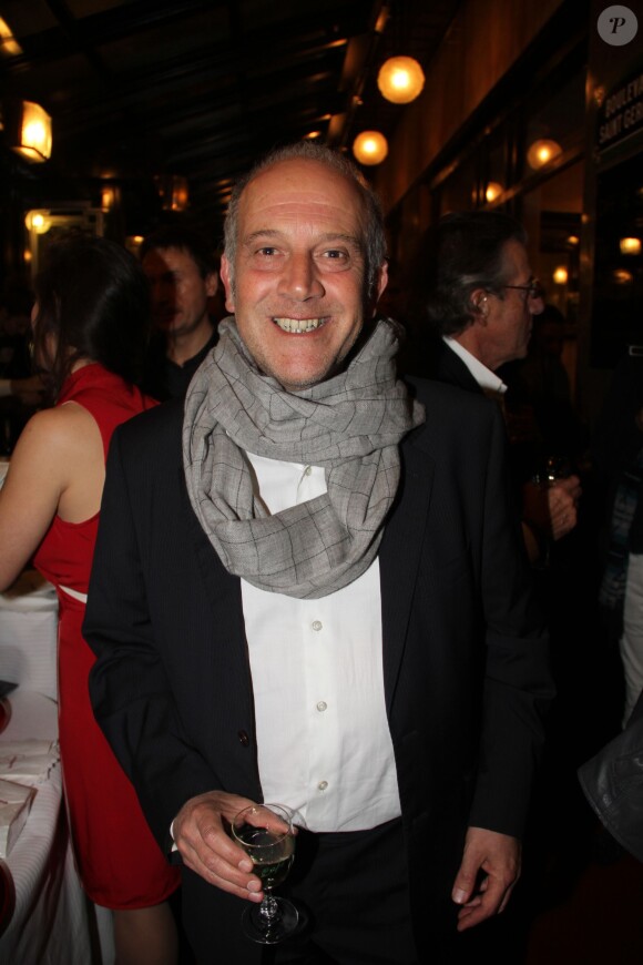Philippe Dana - lors de la remise du Prix de Flore au café Flore à Paris, le 10 novembre 2015