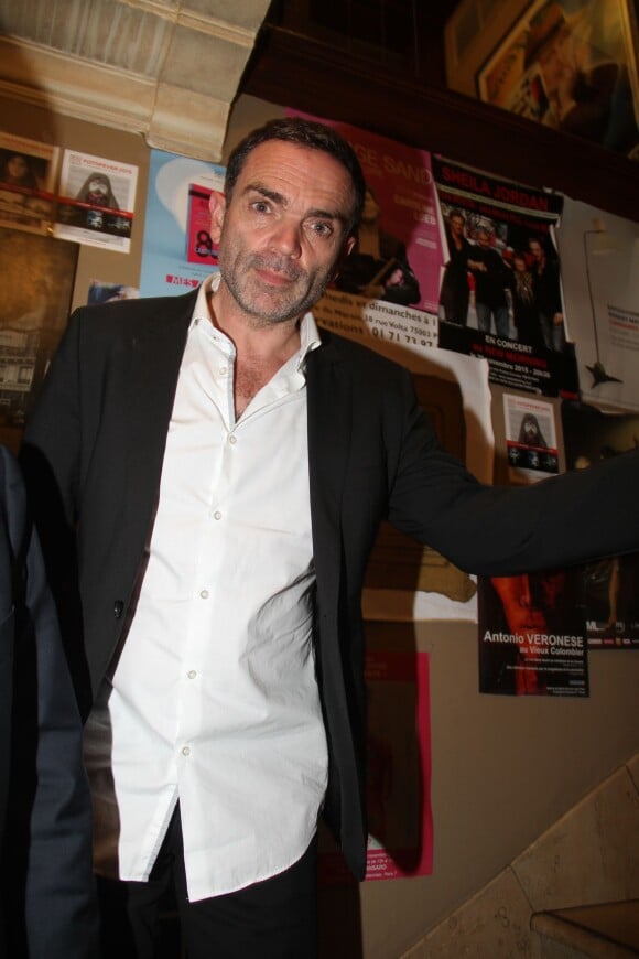 Yann Moix - lors de la remise du Prix de Flore au café Flore à Paris, le 10 novembre 2015