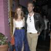 James Van Der Beek et sa femme Kimberly quittent un restaurant a Hollywood le 5 avril 2013.
