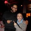 Kevin Razy et Jaid Seddak lors de la soirée Les Interdites au club Le Chacha à Paris, le 3 novembre 2015