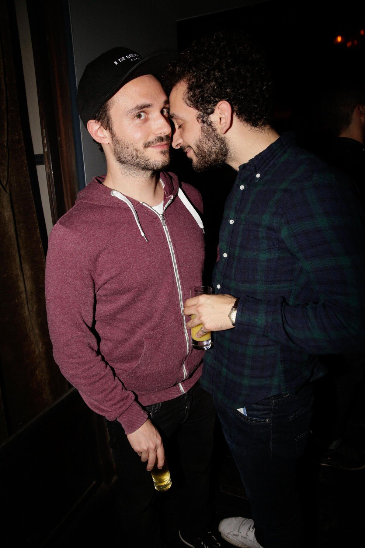 Photo : Jérôme Niel et William Lebghil lors de la soirée Les Interdites au  club Le Chacha à Paris, le 3 novembre 2015 - Purepeople