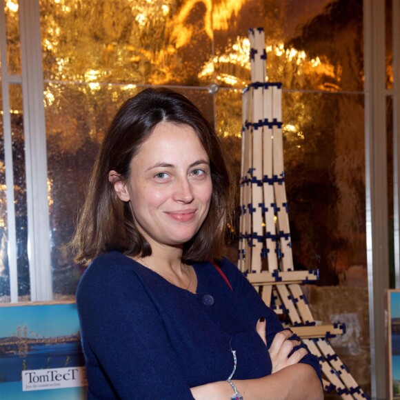 Exclusif - Anne Berest, au goûter organisé par le fondateur des Kapla au Plaza Athénée à Paris, le 8 novembre 2015.
