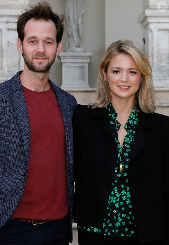Benjamin Lavernhe et Virginie Efira, durant la 24e édition du Festival du Film de Sarlat, le 12 novembre 2015.
