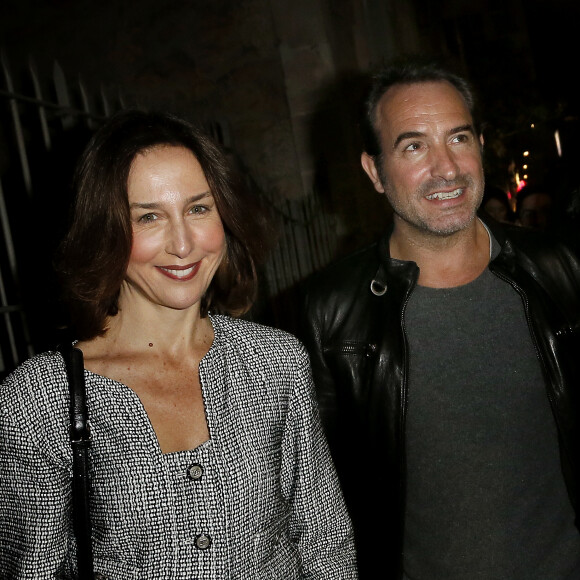 Elsa Zylberstein et Jean Dujardin, durant la 24e édition du Festival du Film de Sarlat, le 10 novembre 2015. © Patrick Bernard