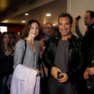 Elsa Zylberstein et Jean Dujardin, durant la 24e édition du Festival du Film de Sarlat, le 10 novembre 2015. © Patrick Bernard