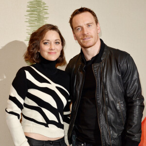 Marion Cotillard, Michael Fassbender - Projection du film "Macbeth" à Londres le 15 novembre 2015.