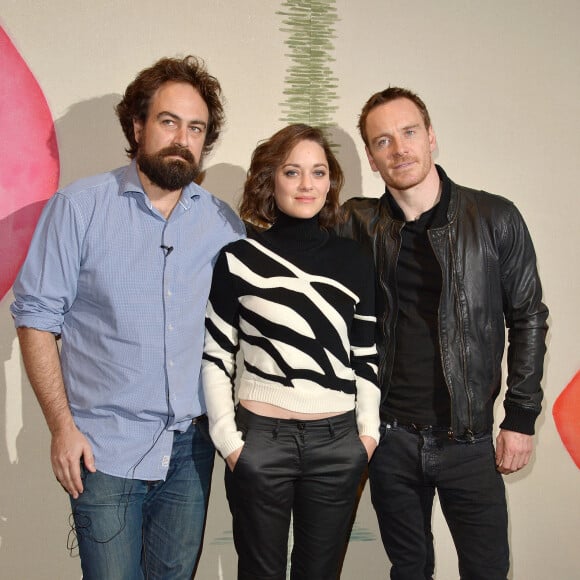 Justin Kurzel, Marion Cotillard, Michael Fassbender - Projection du film "Macbeth" à Londres le 15 novembre 2015