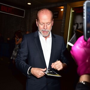 Bruce Willis à la première de la pièce de théâtre ‘Misery' à New York, le 15 novembre 2015.