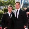 Noah Munck, Nathan Kress - "Primetime Creative Arts Emmy Awards" a Los Angeles le 15 septembre 2013.