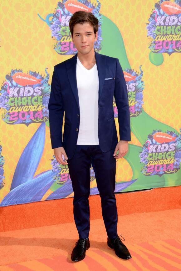 Nathan Kress lors de la 27e cérémonie des Nickelodeon's Annual Kids' Choice Awards à Los Angeles, le 29 mars 2014