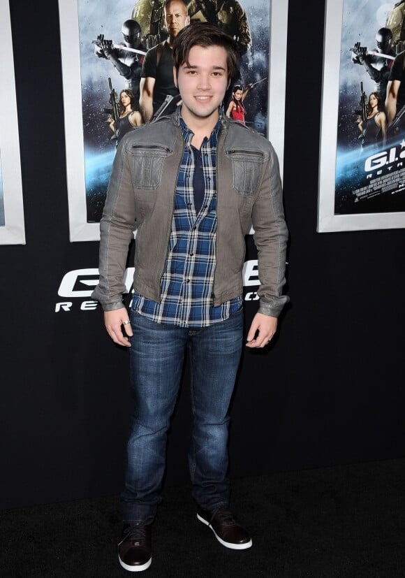 Nathan Kress à la première du film 'G.I. Joe: Retaliation' à Los Angeles, le 28 mars 2013