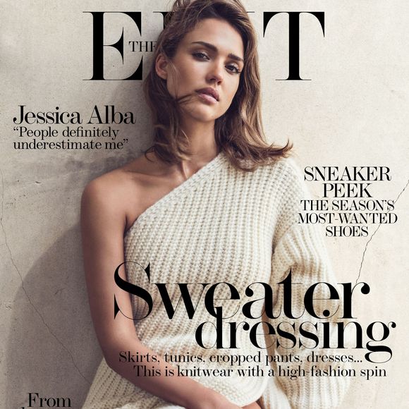 Jessica Alba pour le magazine The Edit