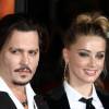 Johnny Depp et sa femme Amber Heard -- Première de "The Danish Girl" au théatre Westwood village à Westwood le 21 novembre 2015.
