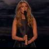 Céline Dion a rendu hommage aux victimes des attentats de Paris et Saint Denis, aux American Music Awards, le 22 novembre 2025 à Los Angeles