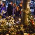 Hommage aux victimes des attentats de Paris une semaine après rue de Charonne - Paris le 20 Novembre 2015 - © Lionel Urman / Bestimage
