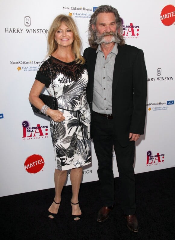 Kurt Russell et sa femme Goldie Hawn à la soirée "The Mattel Children's Hospital UCLA Kaleidoscope Award" à Culver City, le 2 mai 2015.