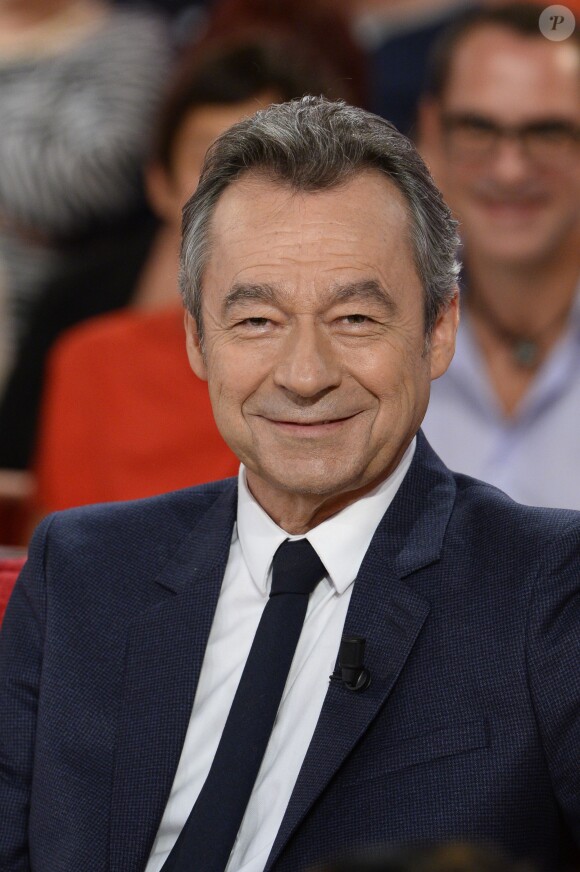 Michel Denisot - Enregistrement de l'émission "Vivement dimanche" à Paris le 29 octobre 2014.