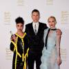FKA twigs, Jefferson Hack et Kate Bosworth assistent aux British Fashion Awards 2015 au London Coliseum. Londres, le 23 novembre 2015.