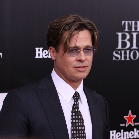 Brad Pitt - Première du film "The Big Short : le Casse du siècle" à New York le 23 novembre 2015.