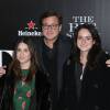 Bob Saget et ses filles Aubrey Saget et Lara Saget - Première du film "The Big Short : le Casse du siècle" à New York le 23 novembre 2015.