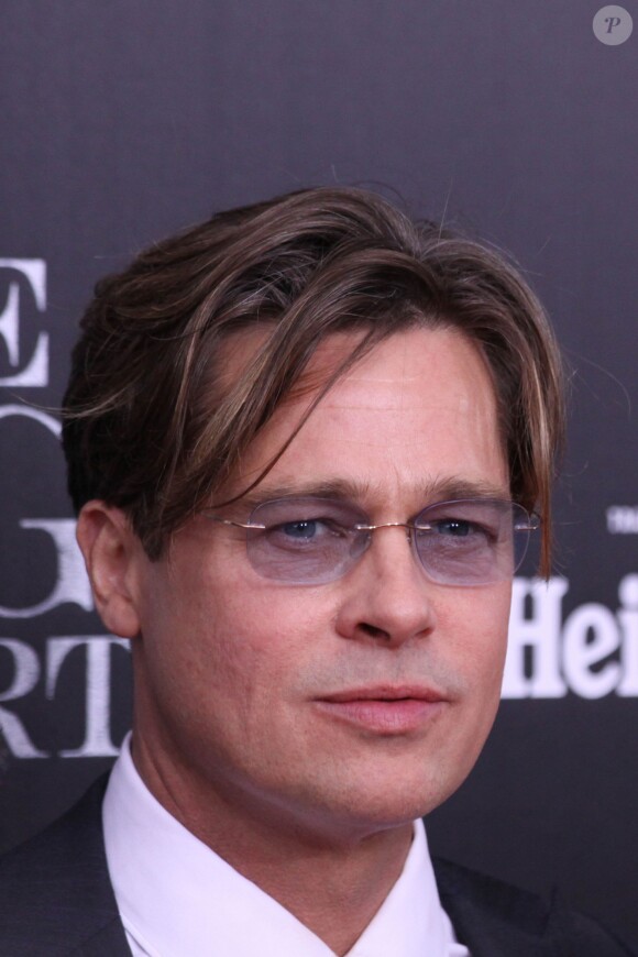 Brad Pitt - Première du film "The Big Short : le Casse du siècle" à New York le 23 novembre 2015.