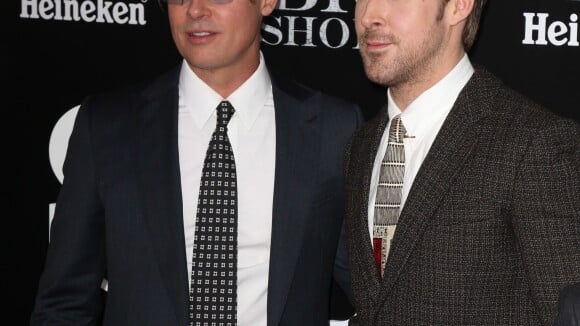 Brad Pitt : Quinquagénaire rajeuni devant Ryan Gosling et son étrange cravate