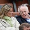 Jacques Chancel et sa femme Martine à Roland-Garros 2010.