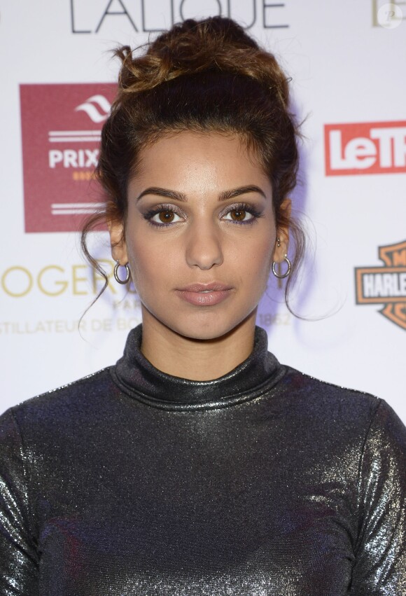 Tal, à la soirée de lancement de la 95e édition du Prix d'Amérique Opodo à l'Hippodrome de Paris-Vincennes, le 24 novembre 2015. ©Guirec Coadic