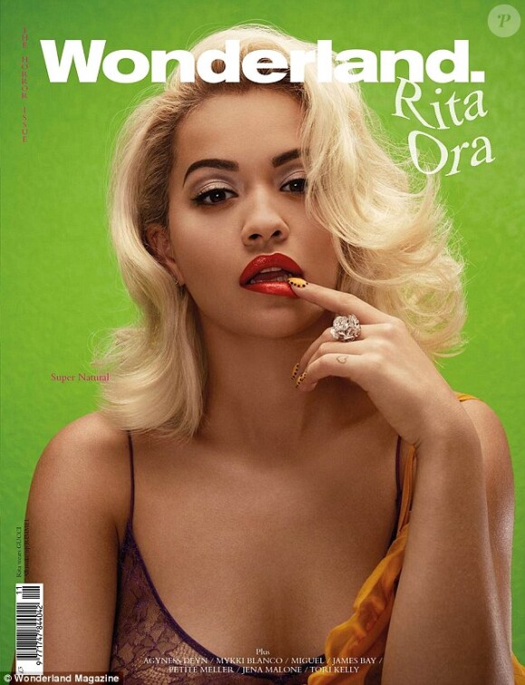 Retrouvez l'intégralité de l'interview de Rita Ora dans le magazine Wonderland, en kiosques le mois prochain.