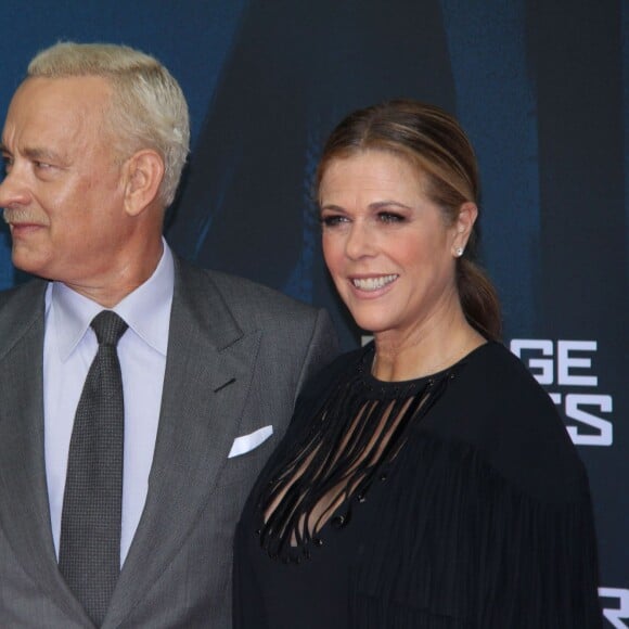 Tom Hanks et sa femme Rita Wilson - Première du film "Bridge of Spies" (Le Pont des Espions) à Berlin le 13 novembre 2015