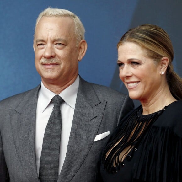 Tom Hanks et sa femme Rita Wilson - Première du film "Bridge of Spies" (Le Pont des Espions) à Berlin le 13 novembre 2015