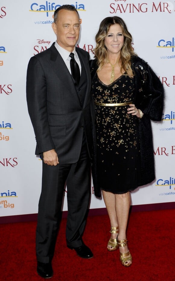 Tom Hanks et Rita Wilson à Los Angeles le 9 décembre 2013