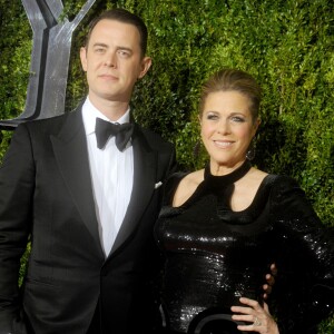 Colin Hanks et Rita Wilson à New York le 7 juin 2015.