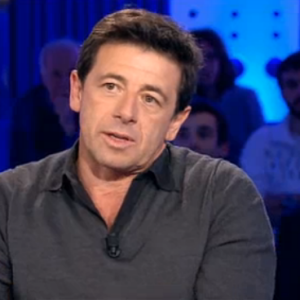 Le chanteur et comédien Patrick Bruel, invité d'On n'est pas couché, le samedi 28 novembre 2015.