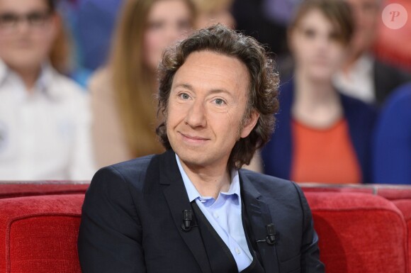 Stéphane Bern - Enregistrement de l'émission "Vivement Dimanche" à Paris le 18 février 2015.