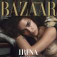 Irina Shayk photographiée par Norman Jean Roy pour le numéro de décembre 2015 du magazine Harper's Bazaar España.