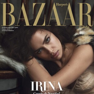 Irina Shayk photographiée par Norman Jean Roy pour le numéro de décembre 2015 du magazine Harper's Bazaar España.