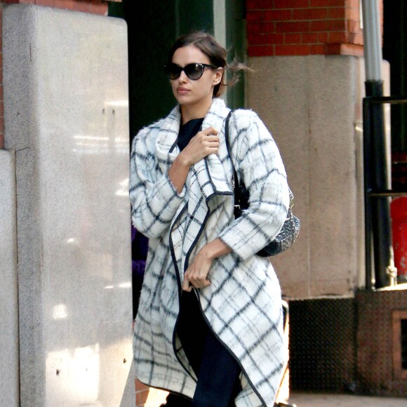 Irina Shayk à New York. Le 20 octobre 2015.