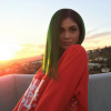 Kylie Jenner s'est teint les cheveux en vert / photo postée sur Instagram, le 1er décembre 2015.