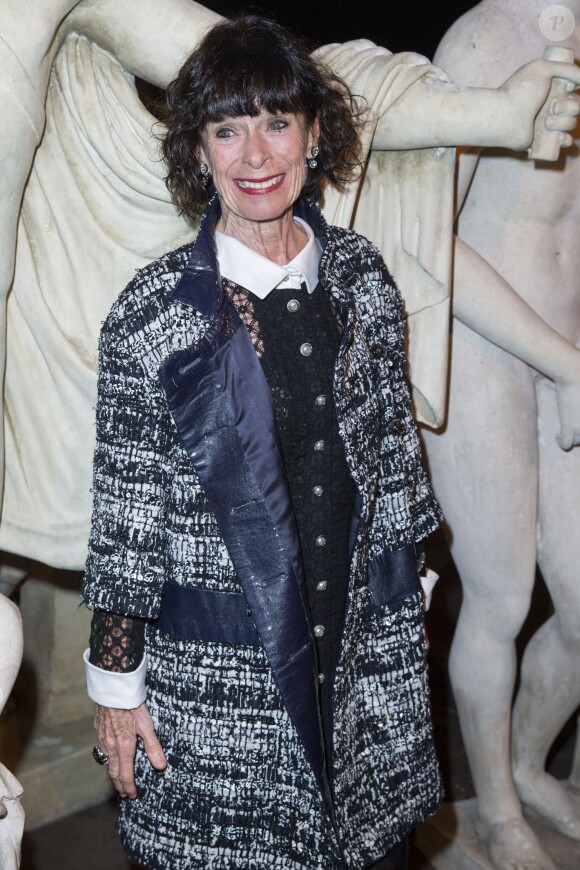 Géraldine Chaplin - People lors de la présentation de la collection Chanel Métiers d'Art Paris-Rome aux studios Cinecitta à Rome, le 1er décembre 2015. © Olivier Borde/Bestimage