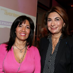 Samia Ghali, Martine Vassal - Soirée de remise des Prix de la Femme d'Influence à l'hôtel du Louvre à Paris, le 1er Décembre 2015. Ces prix récompensent pour la seconde fois cinq femmes dont le parcours remarquable est porteur de courage, de créativité, de responsabilité et de bienveillance. A cette occasion, Claire Chazal, dont c'était le 59ème anniversaire, a reçu un énorme bouquet de fleurs. © Dominique Jacovides / Bestimage