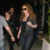 Mariah Carey est allée dîner au restaurant Mastro's Steakhouse à Beverly Hills, le 3 août 2015.