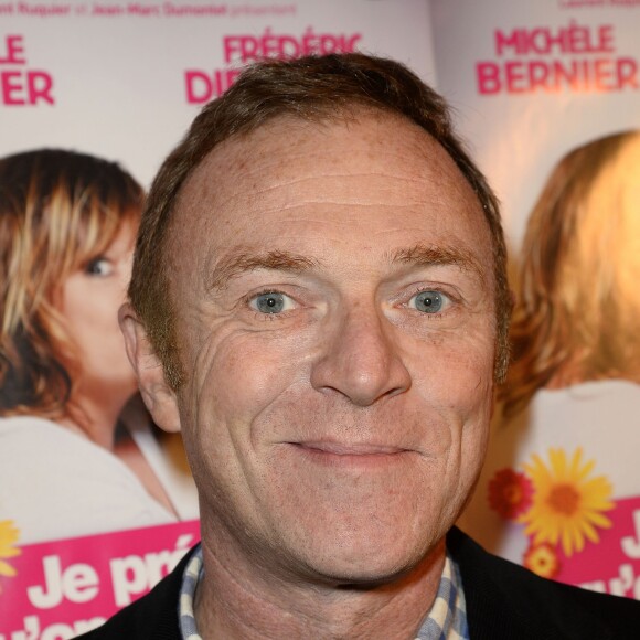 Christophe Hondelatte au théâtre Antoine à Paris le 5 novembre 2014.