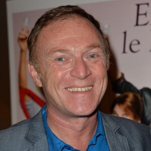 Christophe Hondelatte, au Théâtre du Rond-Point à Paris, le 8 septembre 2014.