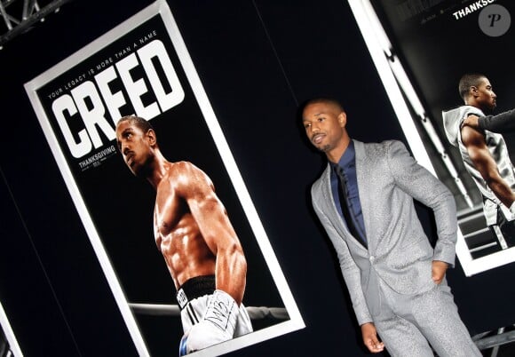 Michael B. Jordan à la première de "Creed" au The Regency Village à Westwood, le 19 novembre 2015.